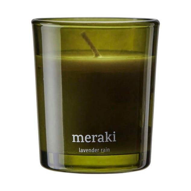 Meraki scented candles 12 hours 两件套装, 薰衣草紫 rain Meraki