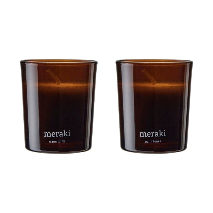 Meraki scented candles 12 hours 两件套装 - Warm tonka - Meraki