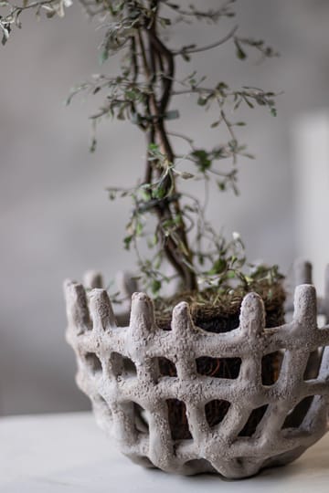 Art Piece braided basket - 沙色 - Mette Ditmer