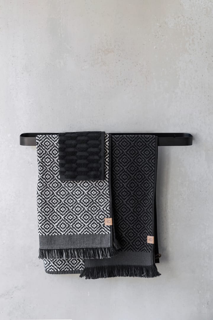 Carry towel hanger 52 cm - 黑色 - Mette Ditmer