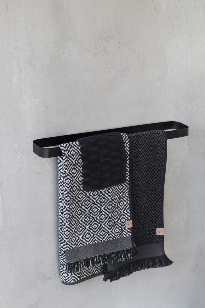 Carry towel hanger 52 cm - 黑色 - Mette Ditmer