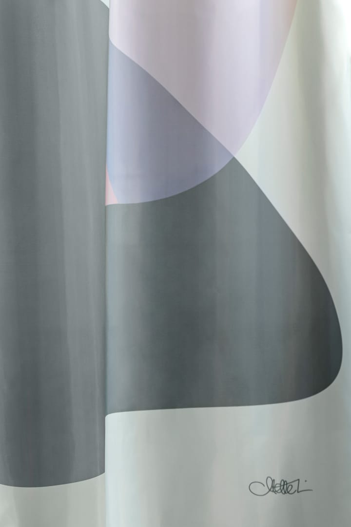 Gallery shower curtain 150x200 cm - Frost 绿色 - Mette Ditmer