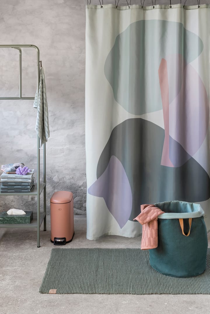 Gallery shower curtain 150x200 cm - Frost 绿色 - Mette Ditmer