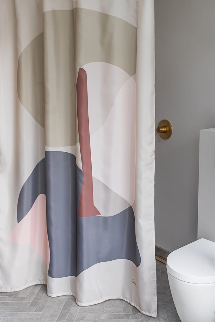 Gallery shower curtain 150x200 cm - 沙色 - Mette Ditmer
