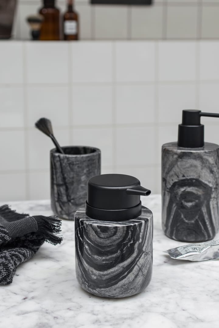 Marble 皂液器 12.5 cm - 黑色-灰色 - Mette Ditmer