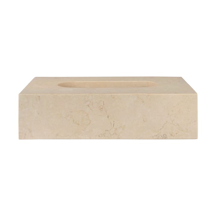 Marble 纸巾盒 14x25.5 cm - 沙色 - Mette Ditmer