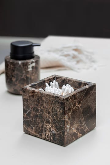 Marble cube 8.5x8.5 cm - 褐色 - Mette Ditmer