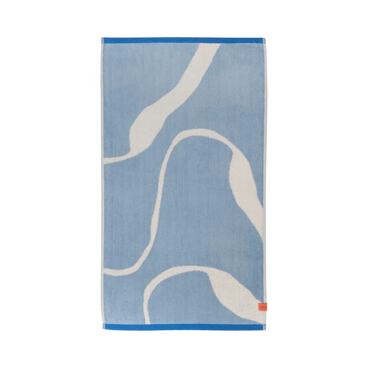 Nova Arte 浴巾 70x133 cm - 浅蓝-米白色 - Mette Ditmer