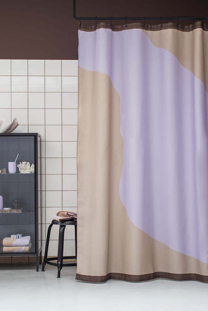 Nova Arte shower 窗帘 150x200 cm - Sand-lilac - Mette Ditmer