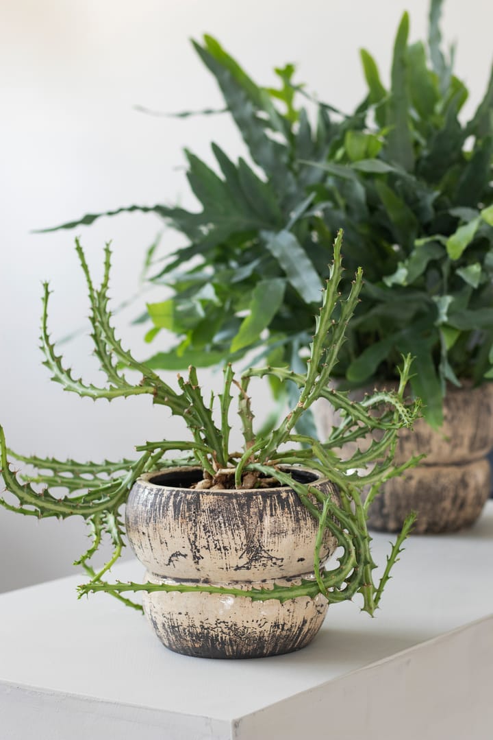 Raw flowerpot Ø17 cm - Off-�白色 - Mette Ditmer