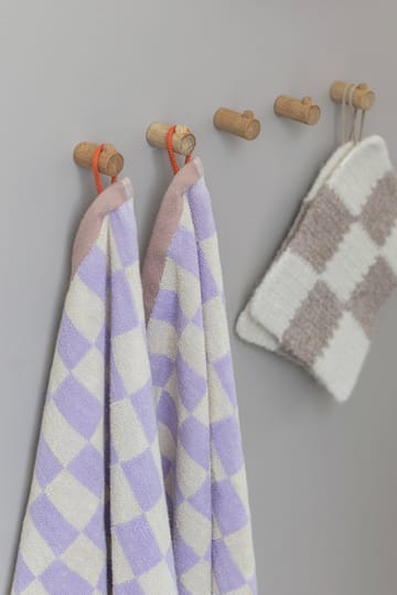 Retro guest towel 40x55 cm 两件套装 - Lilac - Mette Ditmer