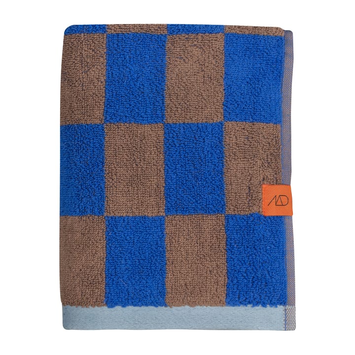 Retro towel 50x90 cm - Cobalt - Mette Ditmer