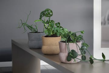 Stone flowerpot Ø17 cm - 灰色 - Mette Ditmer