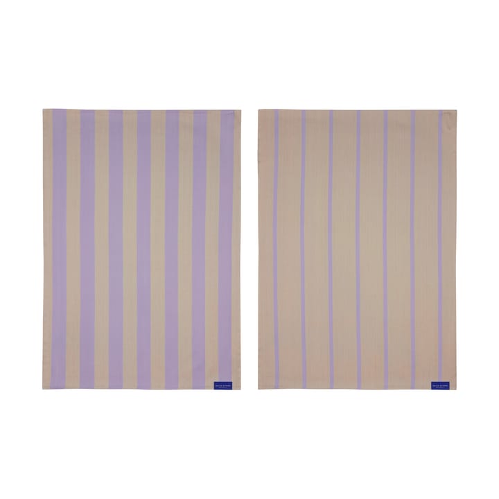 Stripes 厨房巾 50x70 cm 两件套装 - undefined - Mette Ditmer