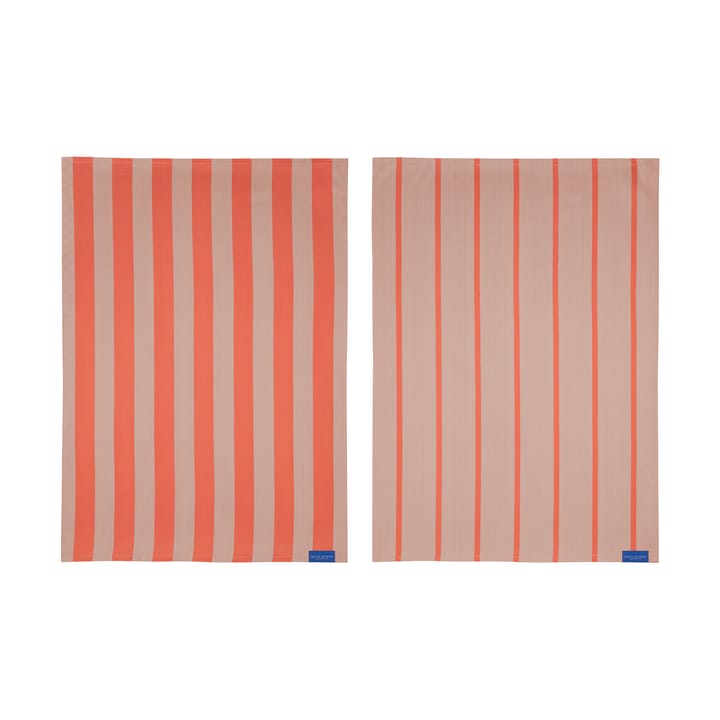 Stripes 厨房巾 50x70 cm 两件套装 - undefined - Mette Ditmer