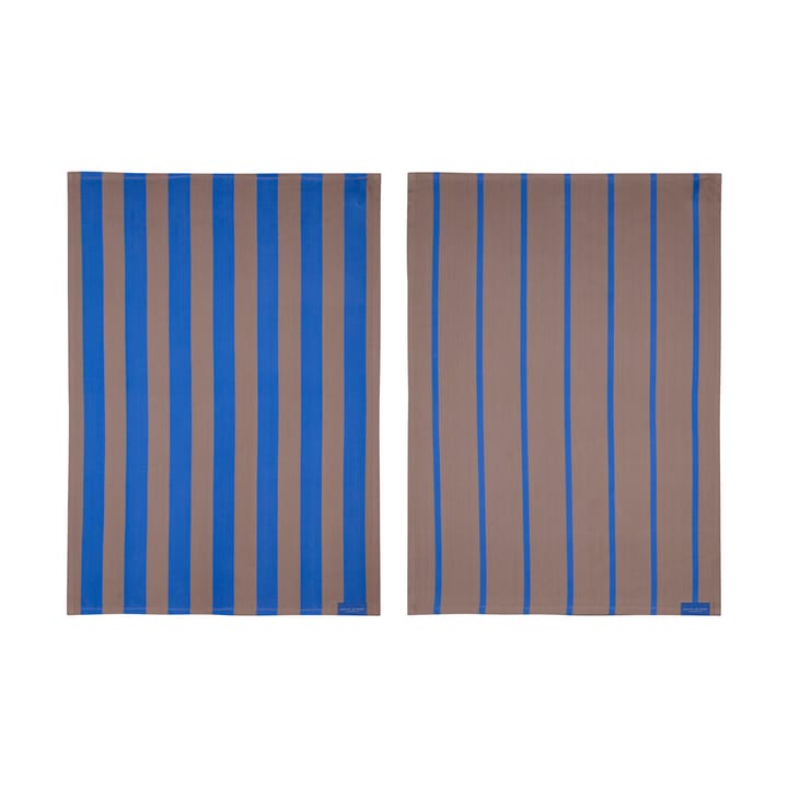 Stripes 厨房巾 50x70 cm 两件套装 - undefined - Mette Ditmer