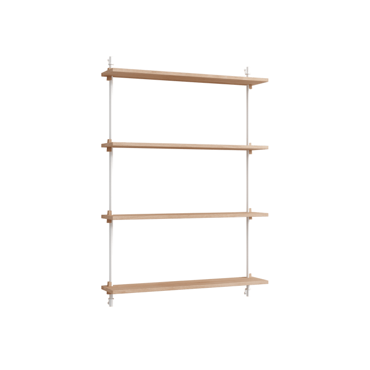 Moebe wall shelving ws.115.1 - Oak-white - MOEBE