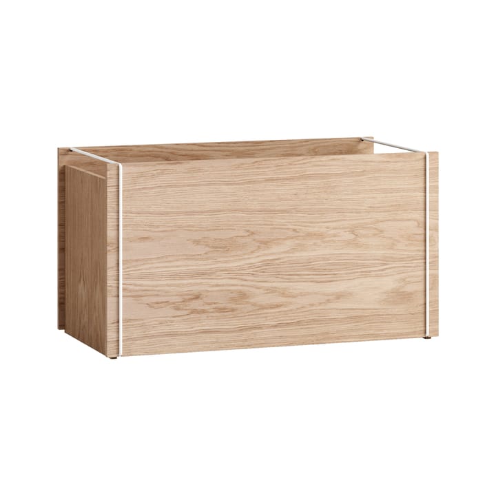 储物箱 oak 33x60 cm - Wood. white - MOEBE