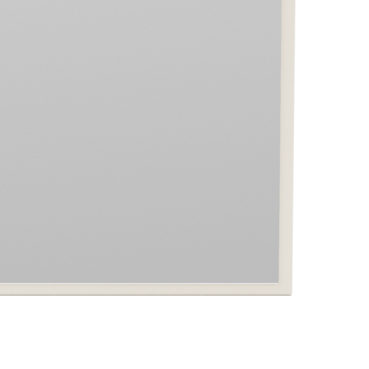 Colour 框架 镜子 46.8x46.8 cm - 燕麦色 - Montana