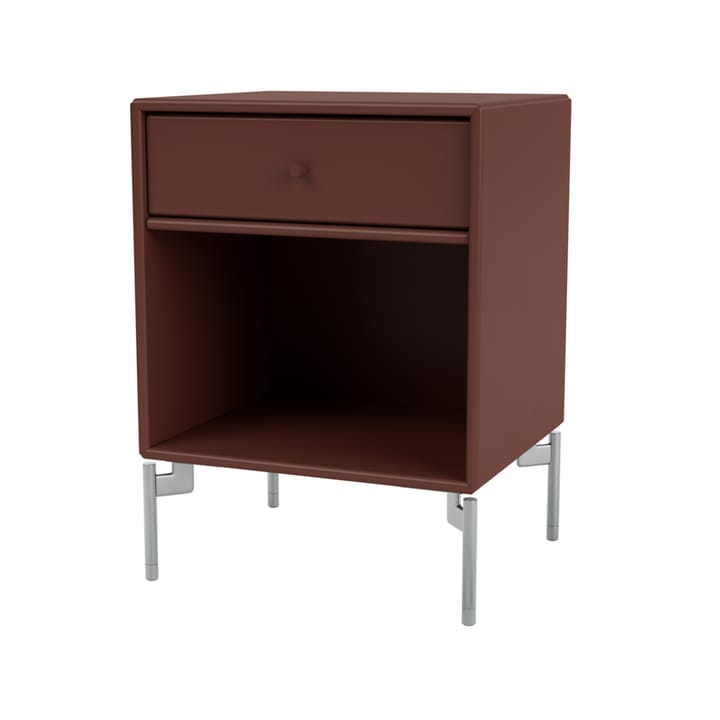 Dream bedside 桌子 - Masala 155, chrome legs - Montana