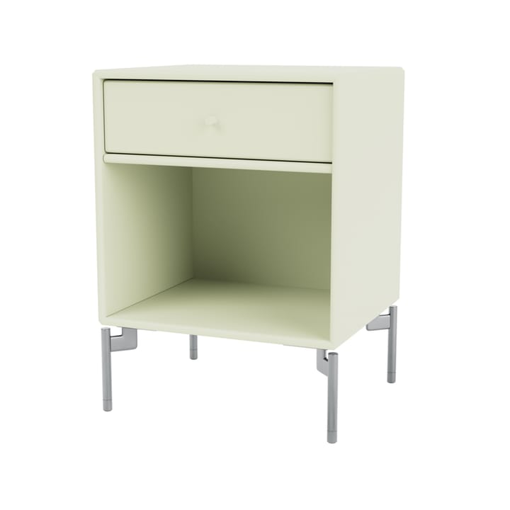 Dream bedside 桌子 - Pomelo 140, chrome legs - Montana