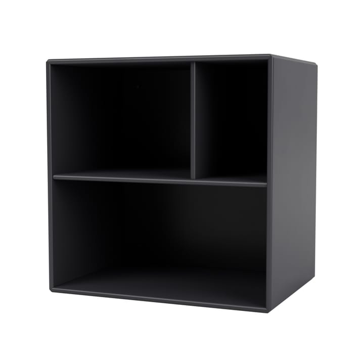 Montana Mini 1302 架子 module - Anthracite 04. with shelf - Montana