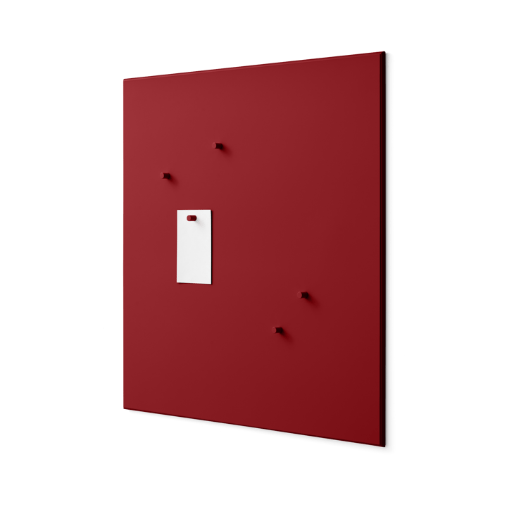 Montana noticeboard 69.6x69.6 cm - Beetroot - Montana