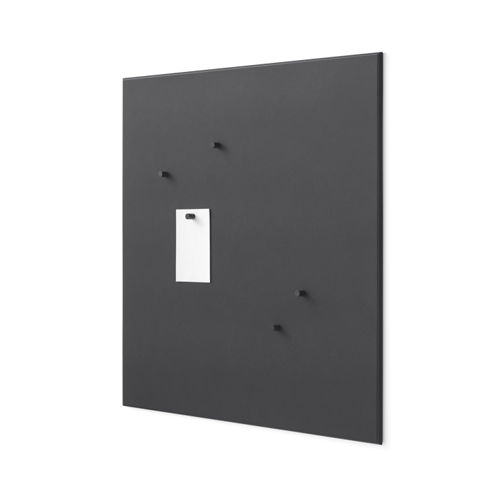 Montana noticeboard 69.6x69.6 cm - Coal - Montana