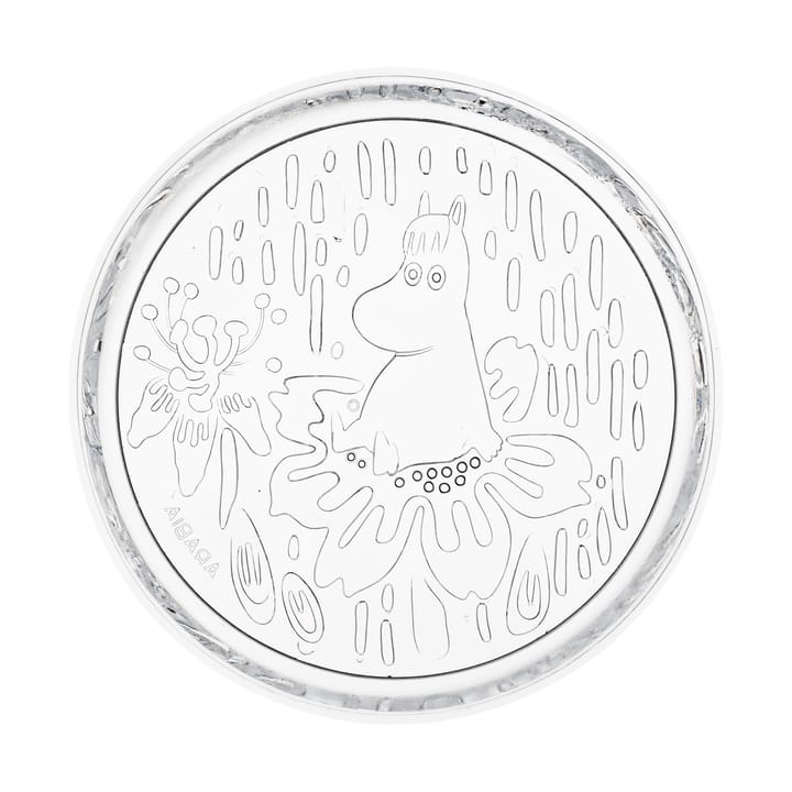 姆明 盘子 Ø15,5 cm, 透明 Moomin Arabia