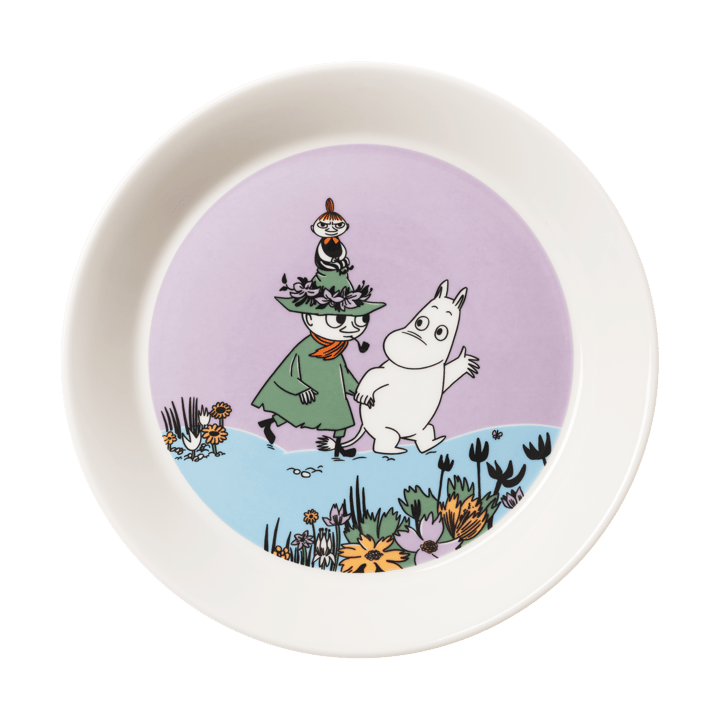 Friends forever 姆明 盘子 - Ø19.5 cm - Moomin Arabia