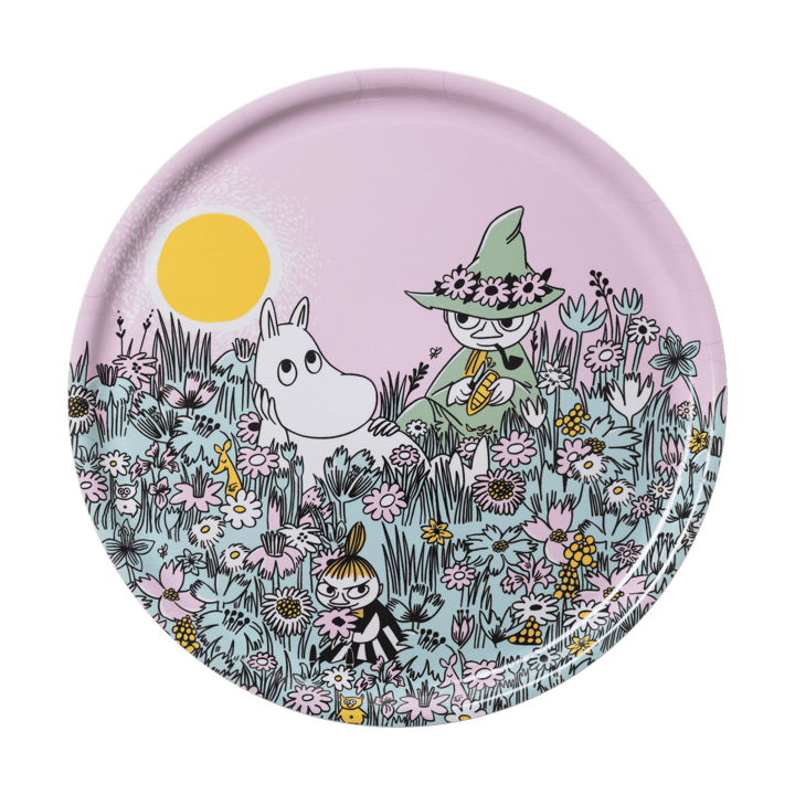 Friends forever 姆明 托盘 - Ø35 cm - Moomin Arabia