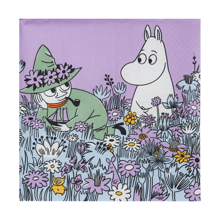 Friends forever paper 餐巾纸 33x33 cm 20件装 - 彩色 - Moomin Arabia