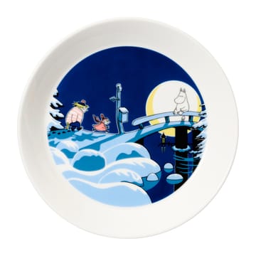 Moomin Office & Winternight 姆明盘子套装 - Ø19 cm - Moomin Arabia