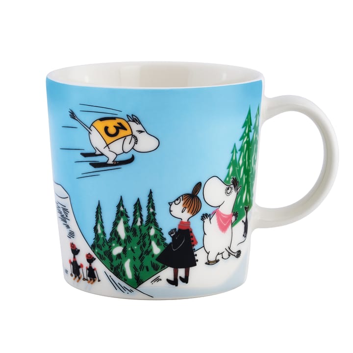 姆明马克杯 winter 2024 Ski jumping - 30 cl - Moomin Arabia