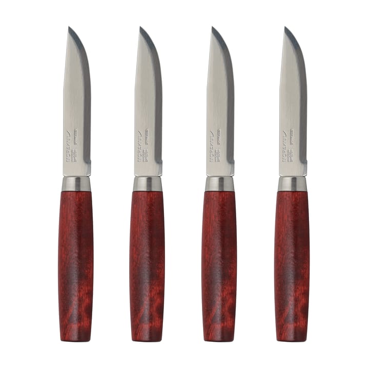 Morakniv Classic Steak 刀四件套装 - 红色 - Morakniv