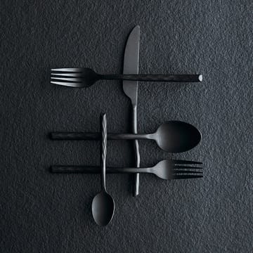 Uta 餐具 cutlery 16 pieces - Matt 黑色 - MUUBS