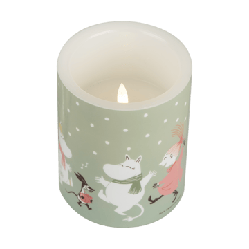 姆明 block 蜡烛 LED 12,5 cm - Festive spirits - Muurla