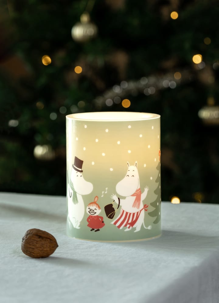 姆明 block 蜡烛 LED 12,5 cm - Festive spirits - Muurla