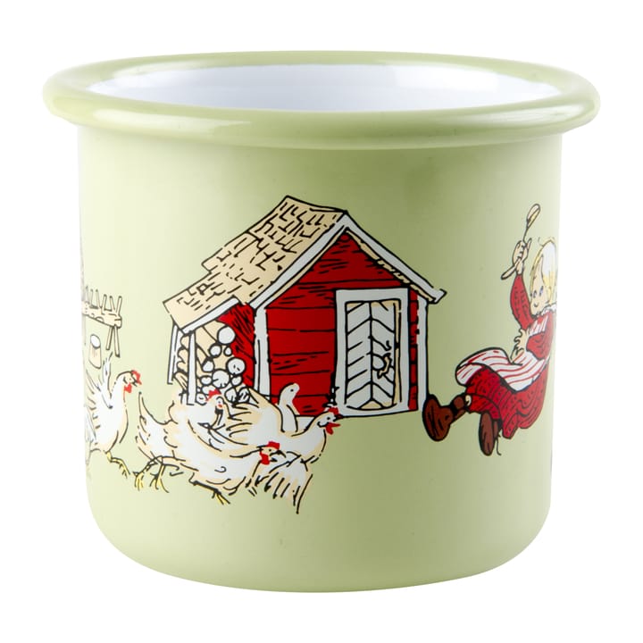 Emil and Ida enamel 马�克杯 2.5 dl - Green - Muurla