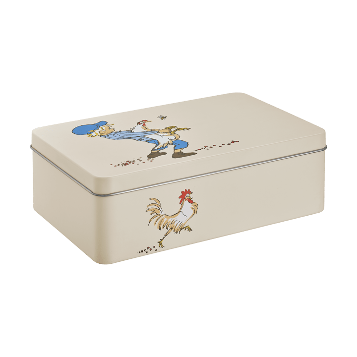 Emil Tin Canister 18x12x6 cm - Cluck Cluck - Muurla