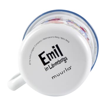 Emil's family enamel 马克杯 2.5 dl - White - Muurla