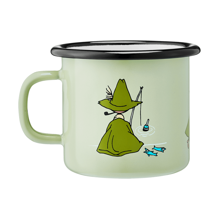 姆明 enamel 马克杯 2.5 dl - Snufkin - Muurla