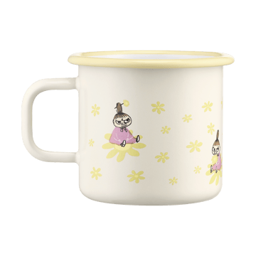 姆明 enamel 马克杯 37 cl - Flowers - Muurla