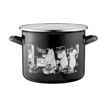 姆明 enamel pot high lid 3.5 L - The Kitchen - Muurla