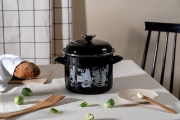 姆明 enamel pot high lid 3.5 L - The Kitchen - Muurla