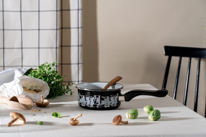 姆明 enamel saucepan 1 L, The Kitchen Muurla