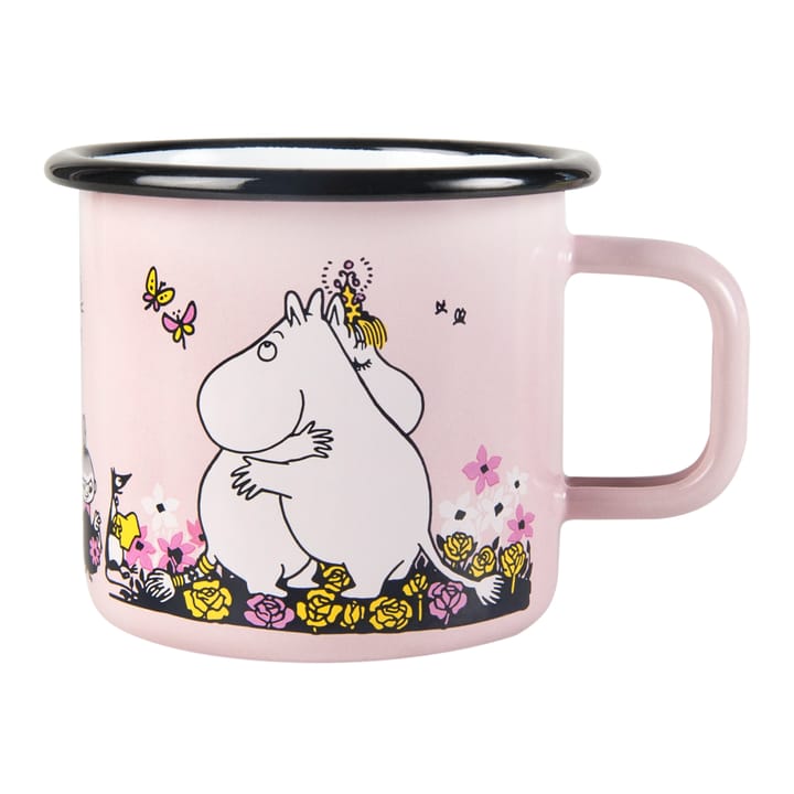 Moomin enamel 马克杯 hugs 37 cl - Rosa - Muurla