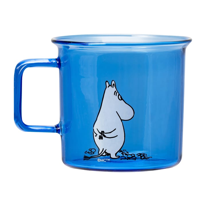 Moomin glass 马克杯 35 cl - 蓝色 - Muurla