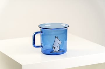 Moomin glass 马克杯 35 cl - 蓝色 - Muurla