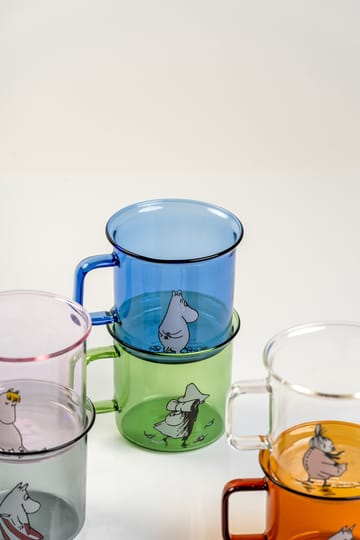 Moomin glass 马克杯 35 cl - 蓝色 - Muurla